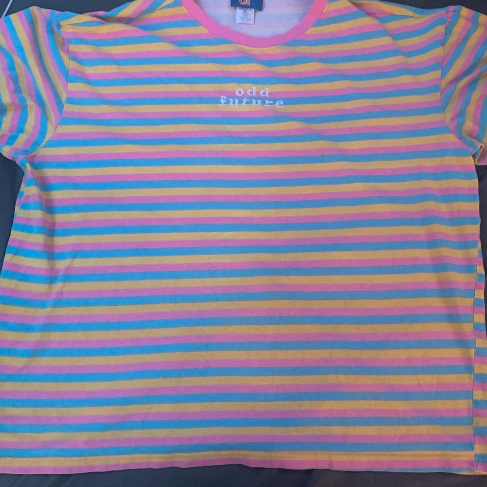 ODD FUTURE STRIPPED TEE